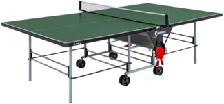 SPONETA 'S 3-46 e' Outdoor Tischtennisplatte, wetterfest & klappbar, 274 x 152,5 x 76 cm, Grün