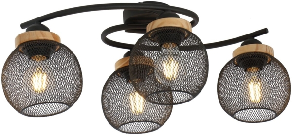 Deckenleuchte Wohnzimmer Deckenlampe Schlafzimmer Deckenstrahler 15663-4D