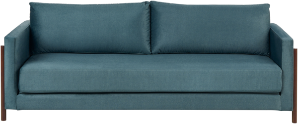 3-Sitzer-Schlafsofa Stoff grün ORSA