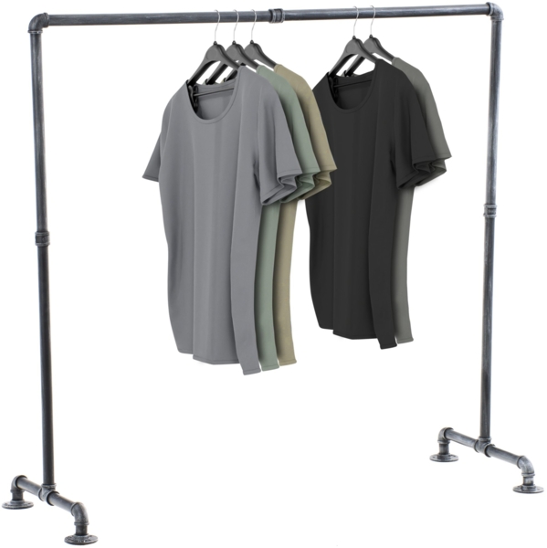 Kleiderständer Jersey 55 x 120 x 150 [302009]