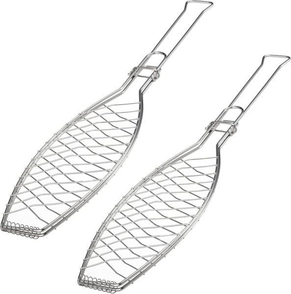 Fischgriller, klappbarer Griff / Fischbräter