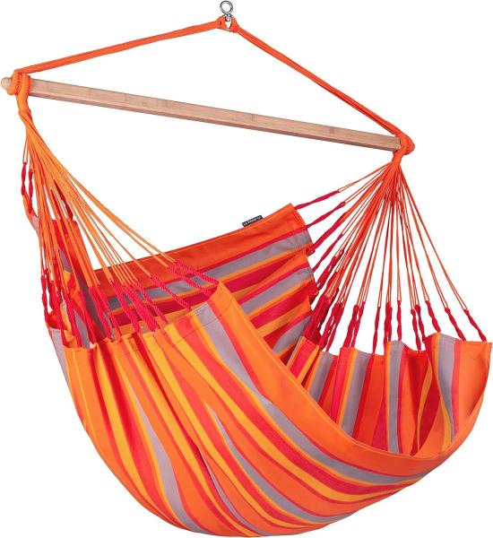 La Siesta Hängesessel Kingsize DOMINGO toucan orange Lounger Outdoor Hängestuhl