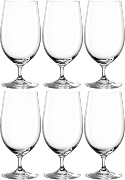 LEONARDO Bierglas, Glas, 6-teilig