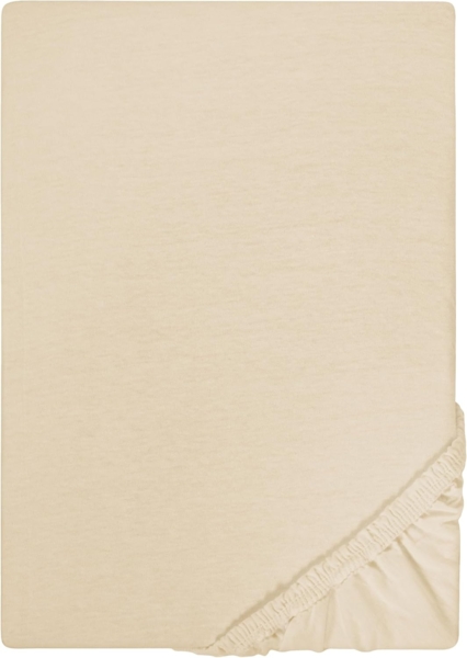Castell Jersey-Stretch-Spannbetttuch, Kitt, 1x 180x200 cm - 200x200 cm, 180x200 cm
