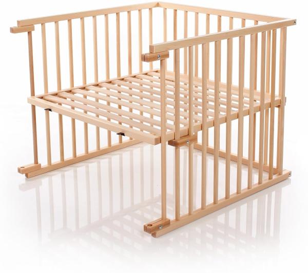 Babybay Kinderbett-Umbausatz für Original, natur lackiert