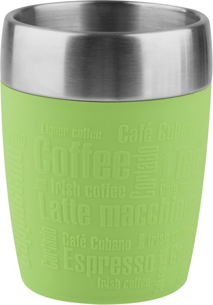 EMSA 'Travel Cup' Isolierbecher, Edelstahl, limette, 200 ml