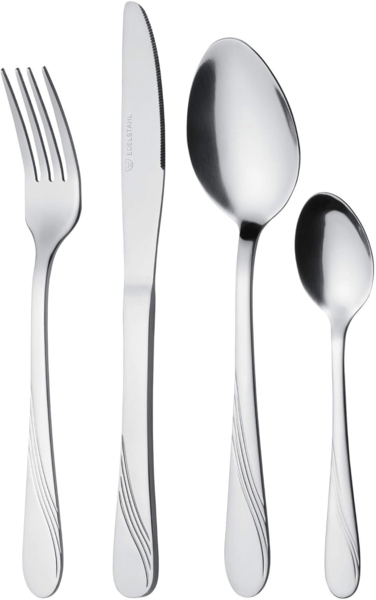 Gräwe Tafelbesteck 24-tlg., Edelstahl silber