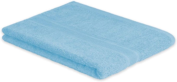 Exklusiv Heimtextil Duschtuch Frottier 500 g/m² 70 x 140 cm Hellblau