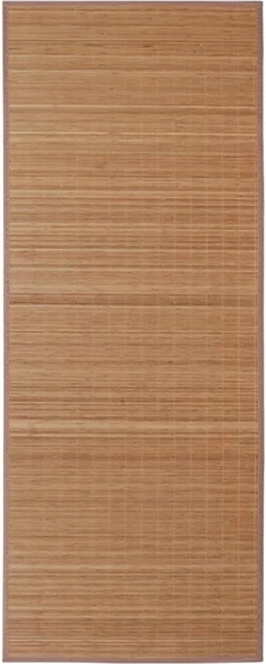 vidaXL Teppich Bambus 100 x 160 cm Braun 245822
