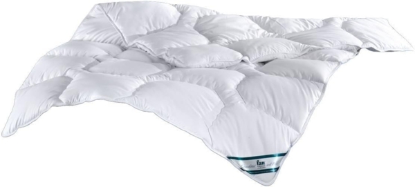 f.a.n. Kansas – Steppbett aus 100% Microfaser, kochfest und trocknergeeignet, auch für Allergiker, Ausführung: Duo-Steppbett, Größe: 240 x 220 cm