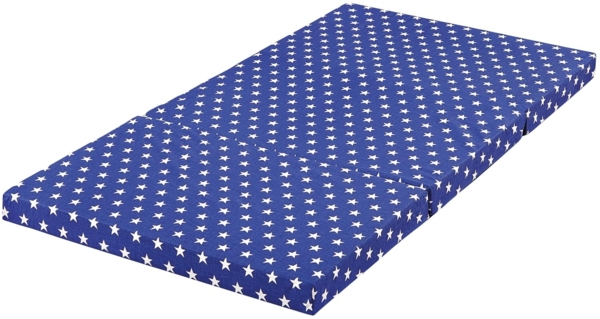 IWH 'Star' Kinder-Reisematratze 60x120 cm blau