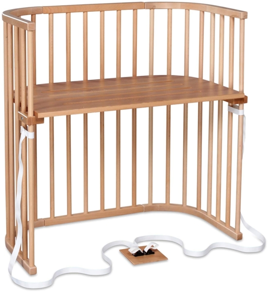 Babybay 'Boxspring' Beistellbett klarlackiert