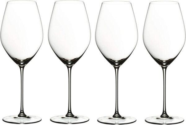 Riedel Veritas Champagne Wine Glass, 2er Set, Weinglas, Weißweinglas, Trinkglas, Hochwertiges Glas, 445 ml, 6449/28