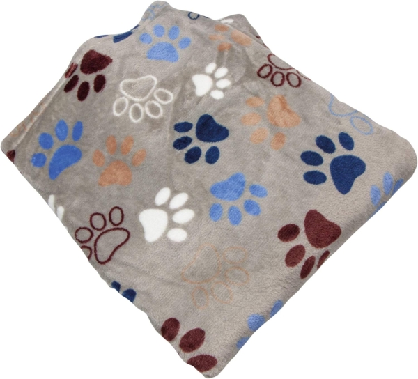 Nobby 'Lissi Classic L' Hundedecke, Mikrofaser hellgrau, 100 x 150 cm